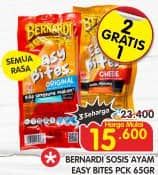 Promo Harga Bernardi Easy Bites Sosis All Variants 65 gr - Superindo