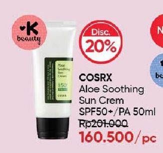 Promo Harga Cosrx Aloe Shooting Sun Cream 50 ml - Guardian