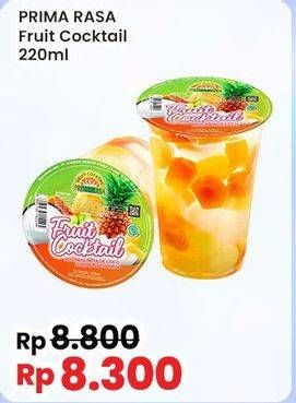Promo Harga Prima Rasa Fruit Cocktail 220 ml - Indomaret