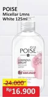 Promo Harga Poise Luminous Bright Micellar Water 125 ml - Alfamart