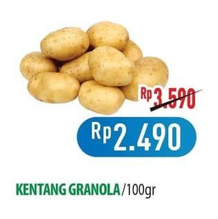 Promo Harga Kentang Granola Curah per 100 gr - Hypermart