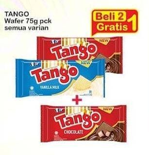 Promo Harga TANGO Wafer All Variants 75 gr - Indomaret