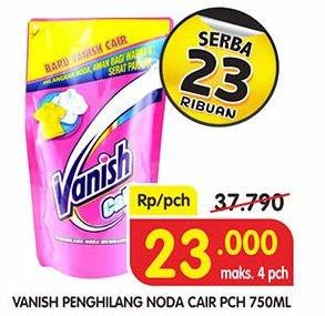 Promo Harga VANISH Penghilang Noda Cair 750 ml - Superindo