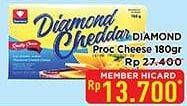 Promo Harga Diamond Cheese Quick Melt 180 gr - Hypermart