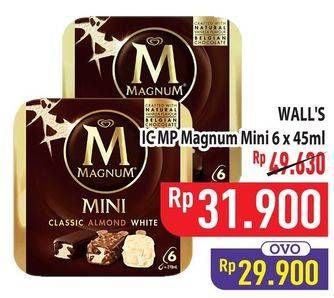 Promo Harga Walls Magnum Mini per 6 pcs 45 ml - Hypermart