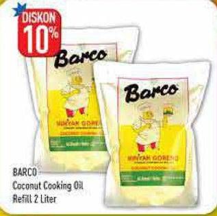 Promo Harga BARCO Minyak Goreng Kelapa 2 ltr - Hypermart