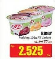 Promo Harga BIGGY Dairy Pudding All Variants 105 gr - Hari Hari