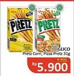 Promo Harga GLICO Pretz Stick Corn, Pizza 31 gr - Alfamidi