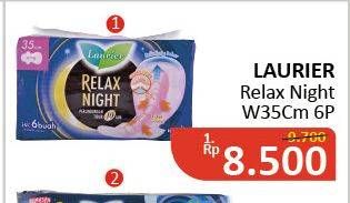 Promo Harga Laurier Relax Night 35cm 6 pcs - Alfamidi