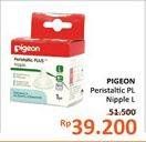 Promo Harga PIGEON Peristaltic Plus Nipple L  - Alfamidi