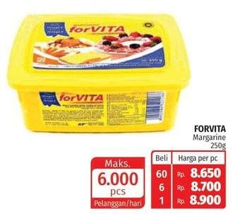 Promo Harga FORVITA Margarine 250 gr - Lotte Grosir