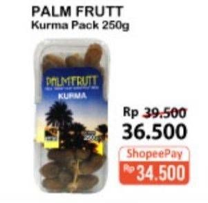 Promo Harga PALM FRUIT Kurma 250 gr - Alfamart