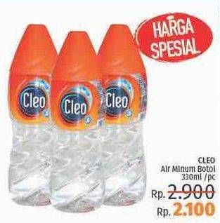 Promo Harga CLEO Air Minum 330 ml - LotteMart