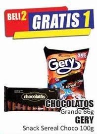 Promo Harga CHOCOLATOS Grande 66gr/GERY Snack Sereal Choco 100gr  - Hari Hari