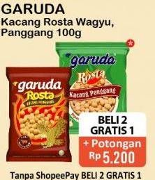 Promo Harga GARUDA Rosta Kacang Panggang Wagyu Beef 100 gr - Alfamart