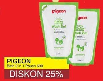 Promo Harga PIGEON Baby Wash 2 in 1 600 ml - Yogya