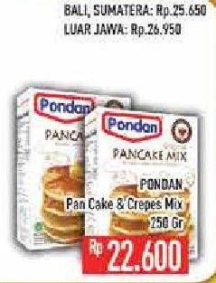Promo Harga PONDAN Pancake Mix/Pancake Crepes  - Hypermart