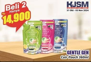 Promo Harga Gentle Gen Deterjen 360 ml - Hari Hari