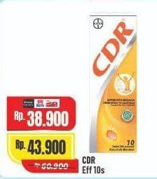 Promo Harga CDR Suplemen Makanan Jeruk 10 pcs - Alfamart