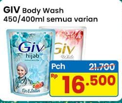 Promo Harga GIV Body Wash All Variants 400 ml - Indomaret