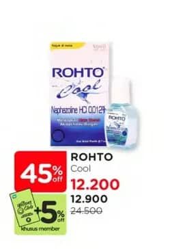Promo Harga Rohto Obat Mata Cool 7 ml - Watsons
