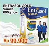 Promo Harga Entrasol Gold Susu Bubuk Vanilla 600 gr - Indomaret
