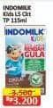 Promo Harga Indomilk Susu UHT Kids Less Sugar Cokelat 115 ml - Alfamart