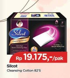 Promo Harga Silcot Cleansing Cotton 82 sheet - TIP TOP