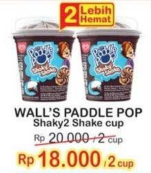 Promo Harga WALLS Paddle Pop Shaky Shake per 2 pcs - Indomaret