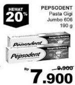 Promo Harga PEPSODENT Pasta Gigi Pencegah Gigi Berlubang White 190 gr - Giant