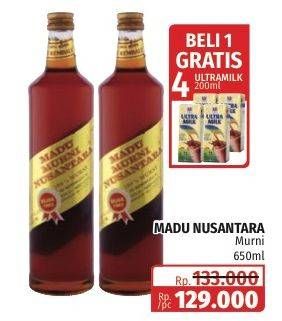 Promo Harga Madu Nusantara Madu Murni 650 ml - Lotte Grosir