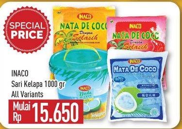 Promo Harga INACO Nata De Coco/ Selasih 1000 gr - Hypermart