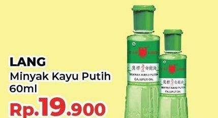 Promo Harga Cap Lang Minyak Kayu Putih 60 ml - Yogya