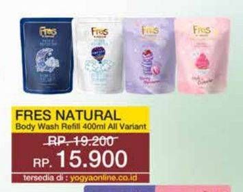 Promo Harga Fres & Natural Body Wash Dessert Collection All Variants 450 ml - Yogya