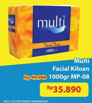 Promo Harga Multi Facial Tissue 1000 gr - Hypermart