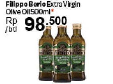 Promo Harga FILIPPO BERIO Olive Oil 500 ml - Carrefour
