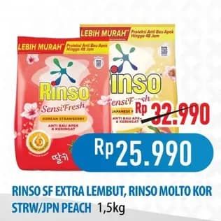 Rinso Sensi Fresh Anti Bau Apek Dan Keringat