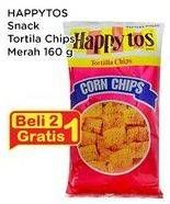 Promo Harga HAPPY TOS Tortilla Chips 160 gr - Indomaret