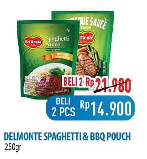 Promo Harga Del Monte Cooking Sauce Spaghetti, Barbeque 250 gr - Hypermart