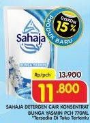 Promo Harga SAHAJA Liquid Detergent Bunga Yasmin 770 ml - Superindo