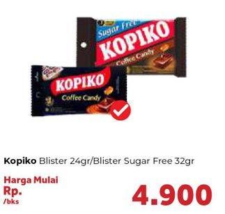 Promo Harga KOPIKO Coffee Candy Blister Sugar Free 32 gr - Carrefour