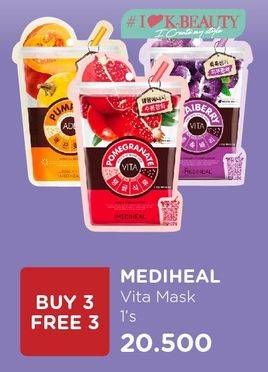 Promo Harga MEDIHEAL Vita Ade Mask All Variants  - Watsons