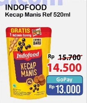 Promo Harga Indofood Kecap Manis 520 ml - Alfamart