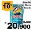 Promo Harga BANGO Kecap Manis 550 ml - Giant