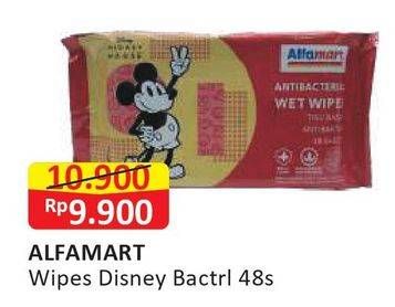 Promo Harga ALFAMART Tisu Basah Disney 48 sheet - Alfamart