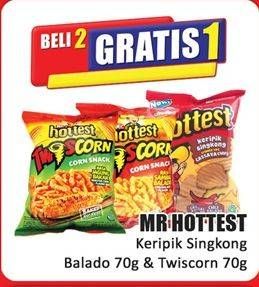 Promo Harga MR Hottest Keripik Singkong/Twistcorn  - Hari Hari