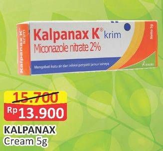 Promo Harga KALPANAX Krim Anti Jamur 5 gr - Alfamart