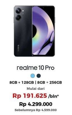 Promo Harga Realme 10 Pro 8GB + 128GB, 8GB + 256GB  - Erafone