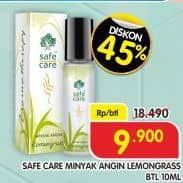 Promo Harga Safe Care Minyak Kayu Putih Lemongrass 10 ml - Superindo