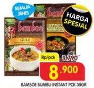 Promo Harga Bamboe Bumbu Instant All Variants 35 gr - Superindo